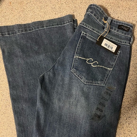 CC Western Jeans Denim - CC western jeans